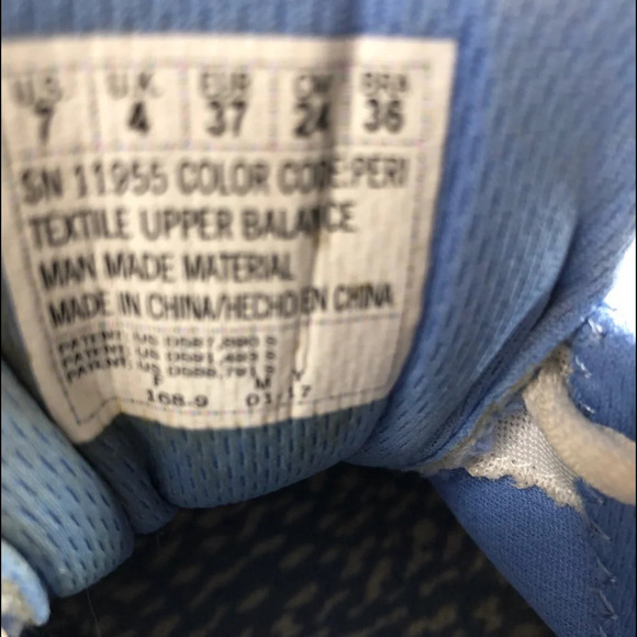 Skechers D’Lites athlete shoes.  Size 7 blue/white - Picture 5 of 6